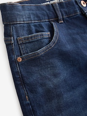 Bleu moyen/noir - Paquet 2 - Straight Fit Classic Jeans extensibles - Image 12 of 13