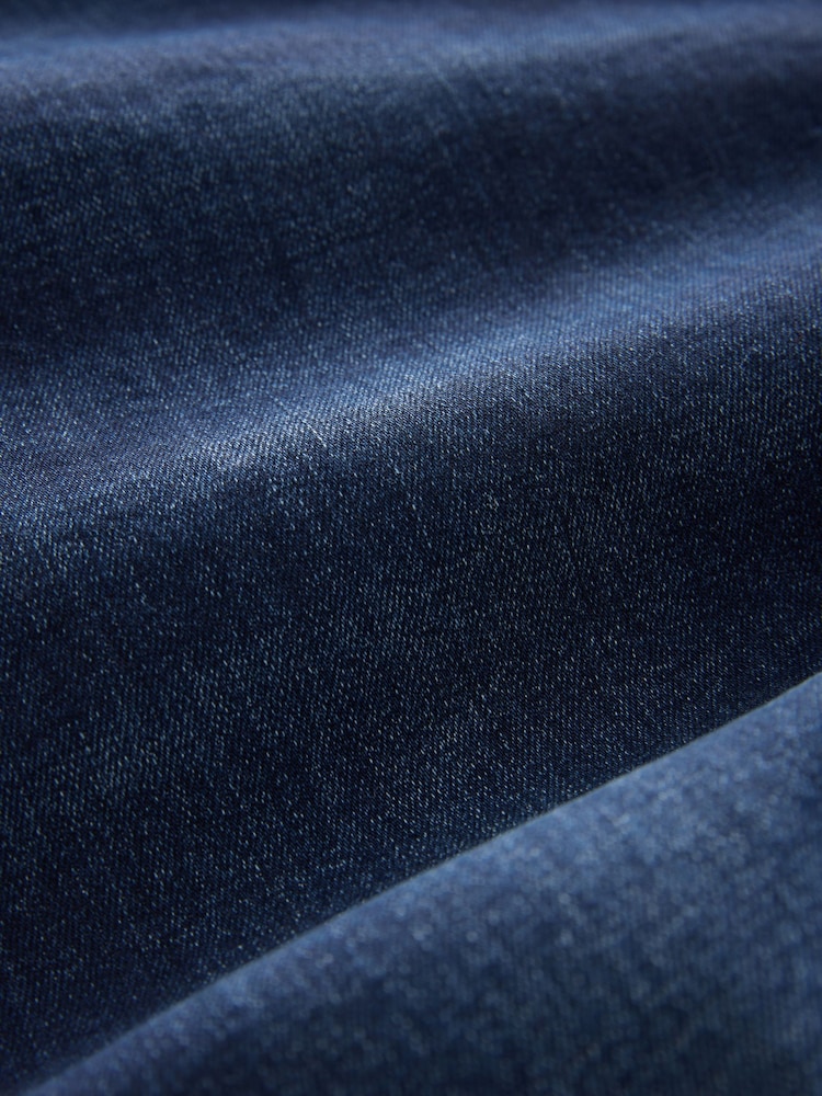 Bleu moyen/noir - Paquet 2 - Straight Fit Classic Jeans extensibles - Image 13 of 13