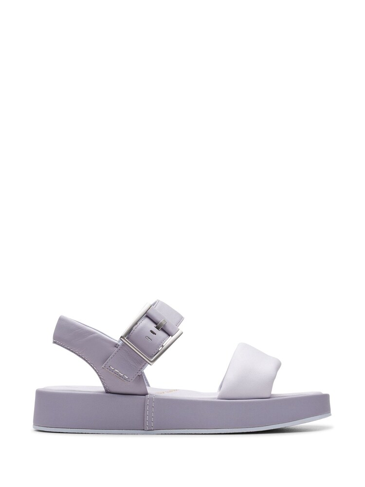 Clarks Purple Combi Alda Strap Sandals - Image 1 of 7