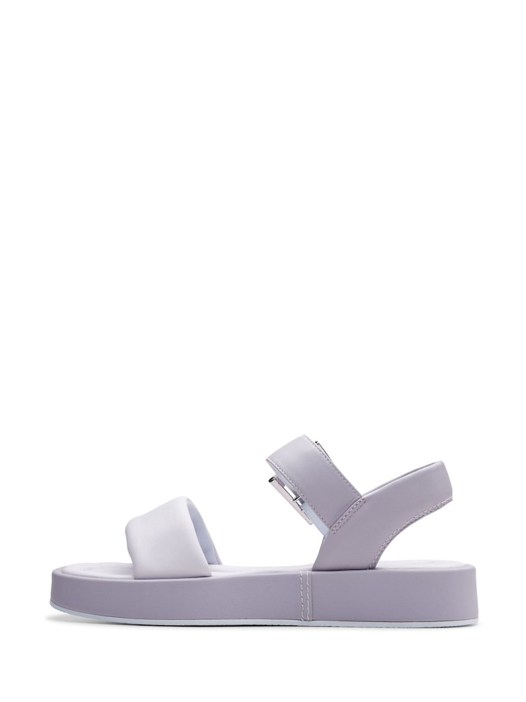 Clarks Purple Combi Alda Strap Sandals - Image 2 of 7