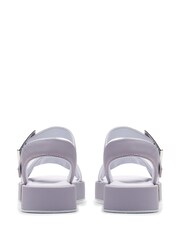 Clarks Purple Combi Alda Strap Sandals - Image 5 of 7