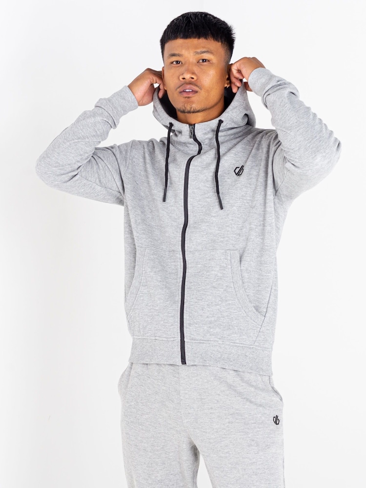 Dare 2b Grey Modulus Zip Up Hoodie - Image 6 of 6