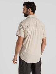 Craghoppers Kiwi Short Sleeved Natural Shirt - Image 2 of 5