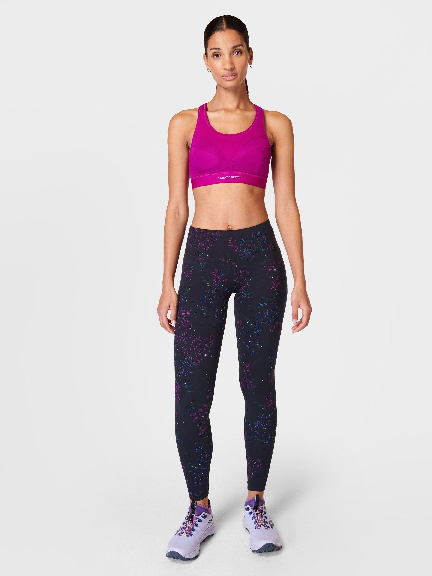 Floral workout tights discount