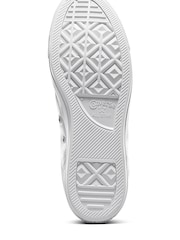 Converse White Chuck Taylor Leather Hightop Trainers - Image 8 of 11