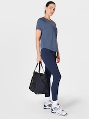Sweaty Betty Endless Blue Breathe Easy T-Shirt - Image 4 of 7