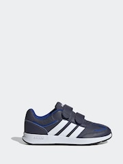 adidas Navy/White Kids Tensaur Switch Trainers - Image 1 of 8