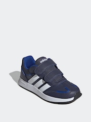adidas Navy/White Kids Tensaur Switch Trainers - Image 3 of 8