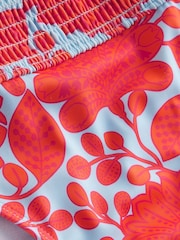 Boden Orange Milos Smocked Bikini Bottoms - Image 7 of 7