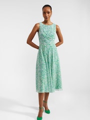 Hobbs Green Petite Jess Dress - Image 3 of 4