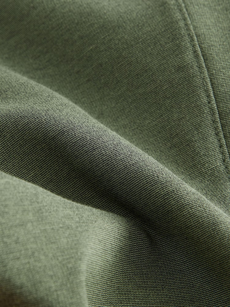Khaki Green Elements Fleece Lined Leggings - Image 7 of 7