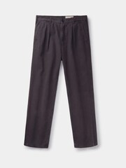 Aubin Caistor Utility Black Cotton Canvas Trousers - Image 7 of 10