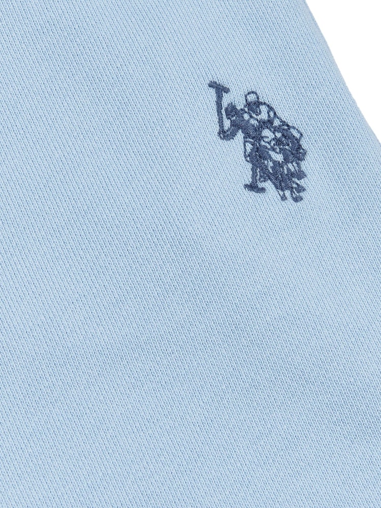 U.S. Polo Assn. Blue Boys 100% Cotton Double Horsemen Sweat Shorts - Image 7 of 7 U.S. Polo Assn. Blue Boys 100% Cotton Double Horsemen Sweat Shorts - Image 7 of 7