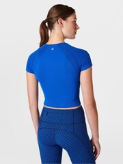 Sweaty Betty Athlete Workout Nahtloses Crop-T-Shirt - Bild 3 von 6
