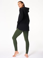 Sweaty Betty Black Escape Luxe Fleece Hoodie - Image 3 of 7