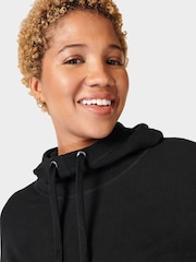 Sweaty Betty Black Escape Luxe Fleece Hoodie - Image 5 of 7