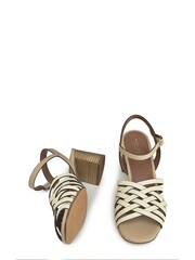 Radley London Crossways Road Weave Block Heeled Sandals - Image 4 of 4