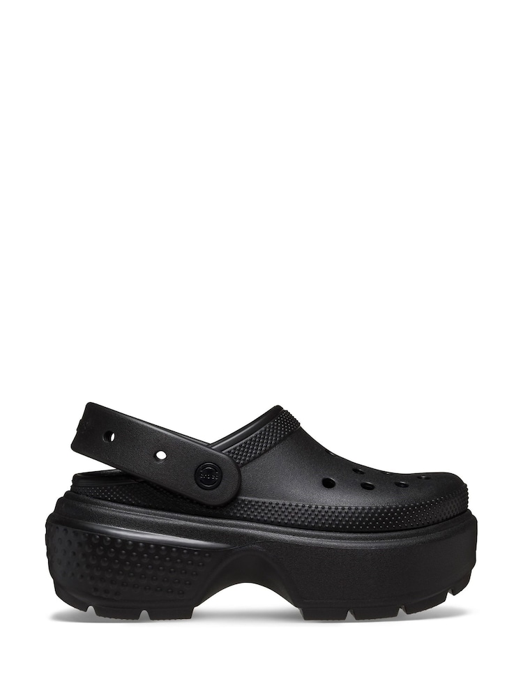 Crocs Black Stomp Clogs - Image 1 of 5
