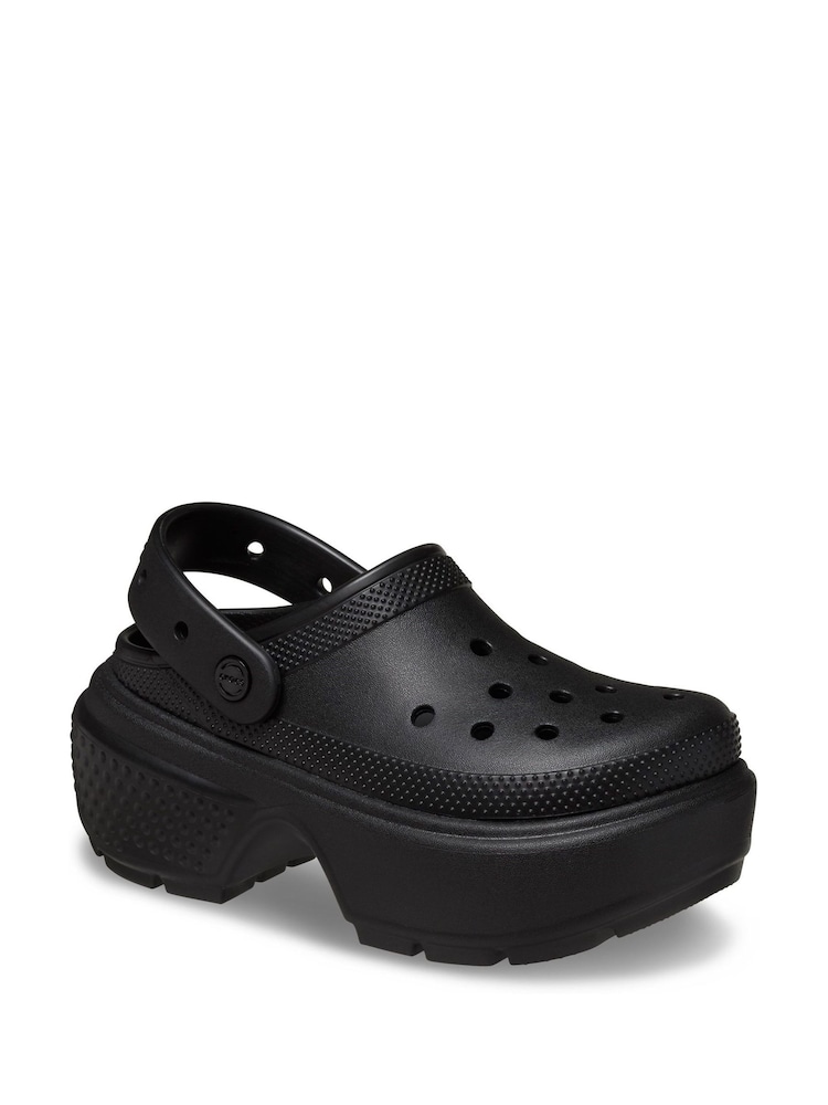 Crocs Black Stomp Clogs - Image 2 of 5