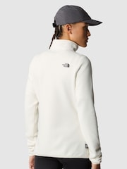 The North Face White Womens 1/4 Zip Glacier Fleece - Image 2 of 6
