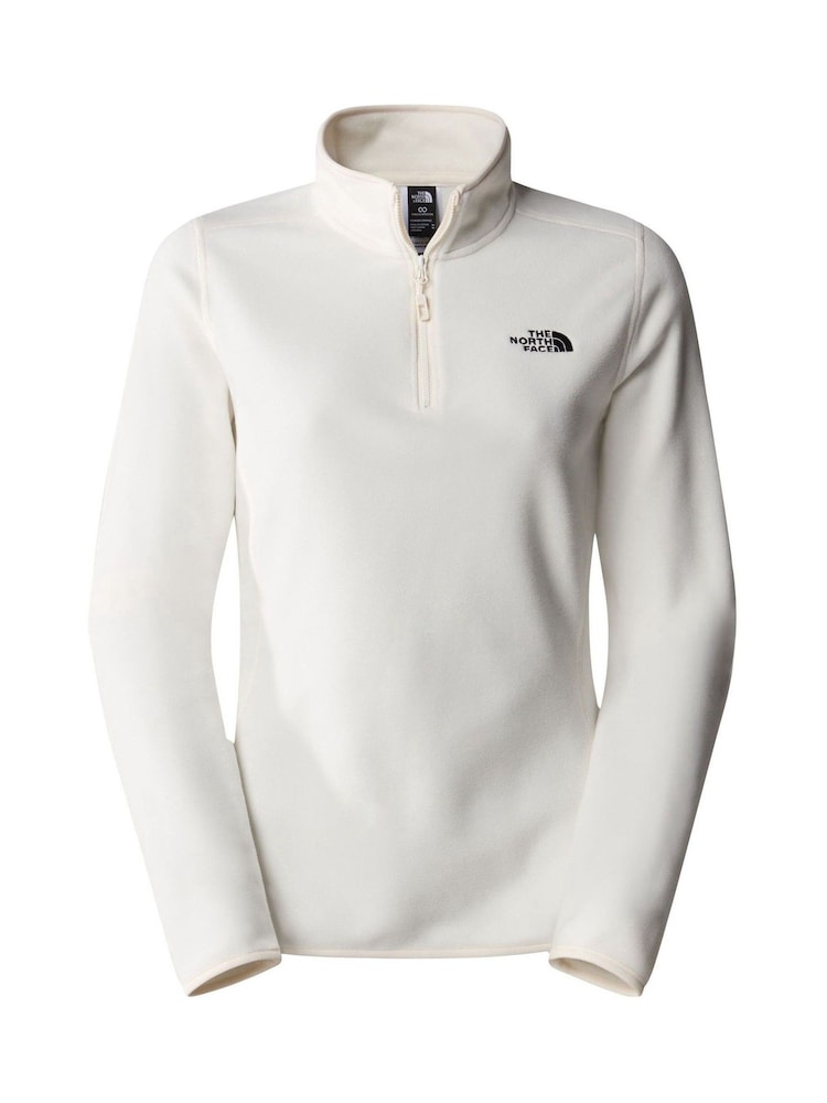 Wit - The North Face Womens 1/4 Zip Glacier Fleece - Image 5 of 6