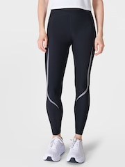 Sweaty Betty Black Full Length Zero Gravity Illuminate Run Leggings - Image 1 of 8