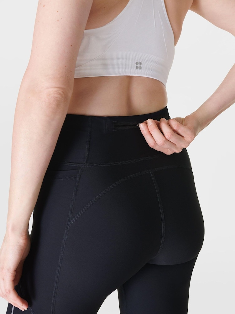 Legging Sweaty Betty Zero Gravity Femme Taille S Noir - Pour Running Et Training - Occasion Parfait état