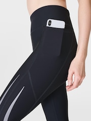 Sweaty Betty Black Full Length Zero Gravity Illuminate Run Leggings - Image 7 of 8