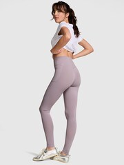 Victoria's Secret PINK Dusty Purple Relay Compression Leggings - Image 2 of 3