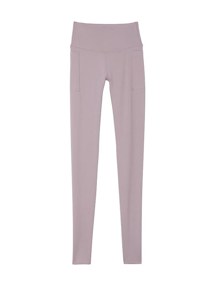 Victoria's Secret PINK Dusty Purple Relay Compression Leggings - Image 3 of 3