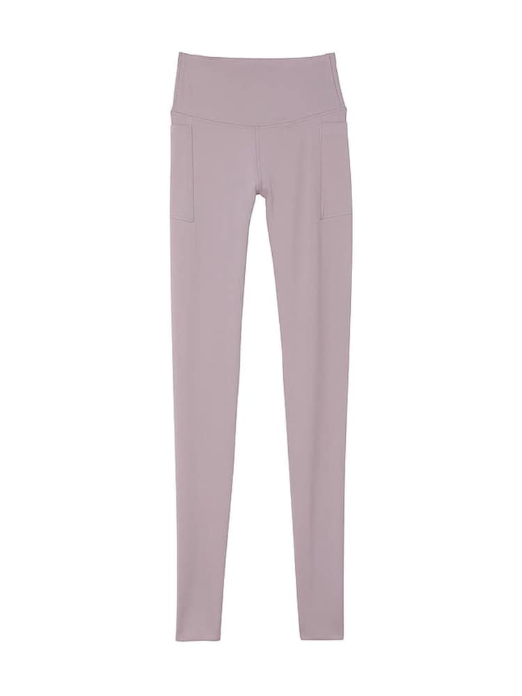 Victoria's Secret PINK Dusty Purple Relay Compression Leggings - Image 3 of 3 Victoria's Secret PINK Dusty Purple Relay Compression Leggings - Image 3 of 3
