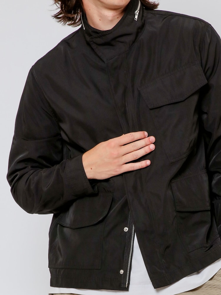 Religion Black Utility Jacket - Image 4 of 4