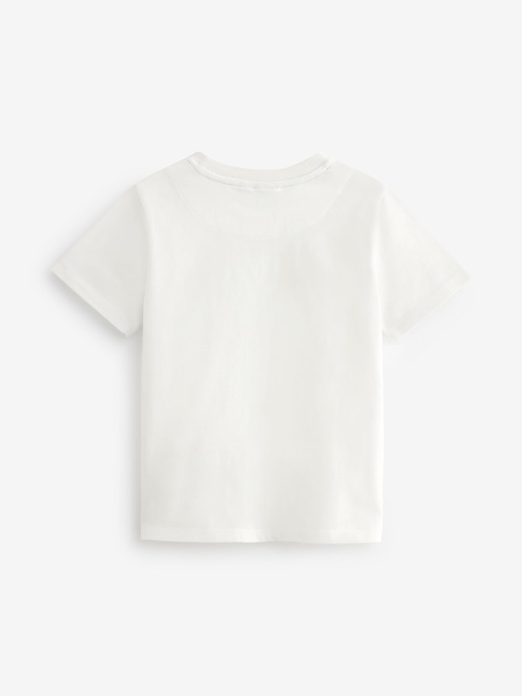 Weiß - Baker by Ted Baker T-Shirt aus 100 % Baumwolle - Bild 2 von 4 Weiß - Baker by Ted Baker T-Shirt aus 100 % Baumwolle - Bild 2 von 4