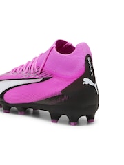 Puma Pink Unisex Kids Ultra Pro Fg/Ag Football Boots - Image 6 of 8