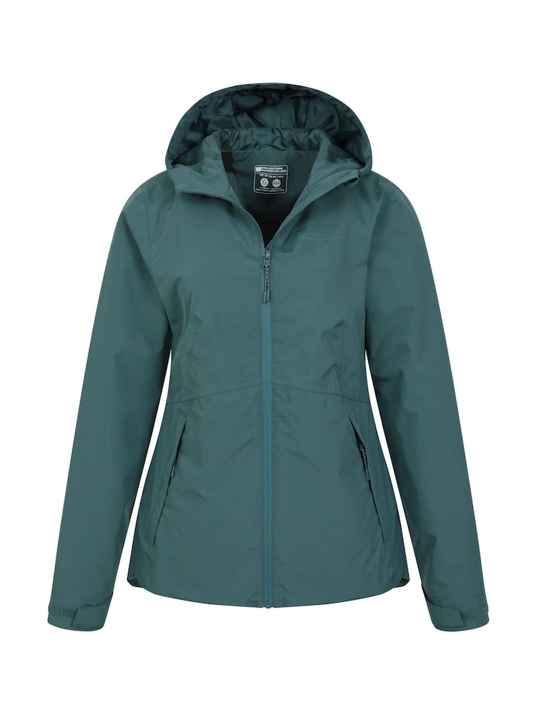Mountain Warehouse Green Womens Vancouver II Waterproof Jacket - Image 4 of 5
