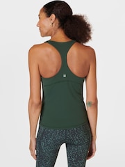 Trek-Grün - Sweaty Betty BH-Tanktop aus superweichem Material mit Racerback - Bild 2 von 8