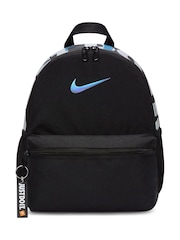 Nike Black/chrome Kids Brasilia JDI Mini Backpack (11L) - Image 3 of 7