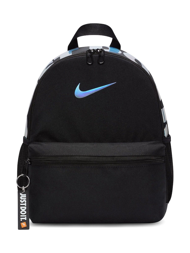 Nike Black/chrome Kids Mini Brasilia JDI Backpack - Image 2 of 7