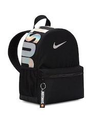 Nike Black/chrome Kids Brasilia JDI Mini Backpack (11L) - Image 5 of 7