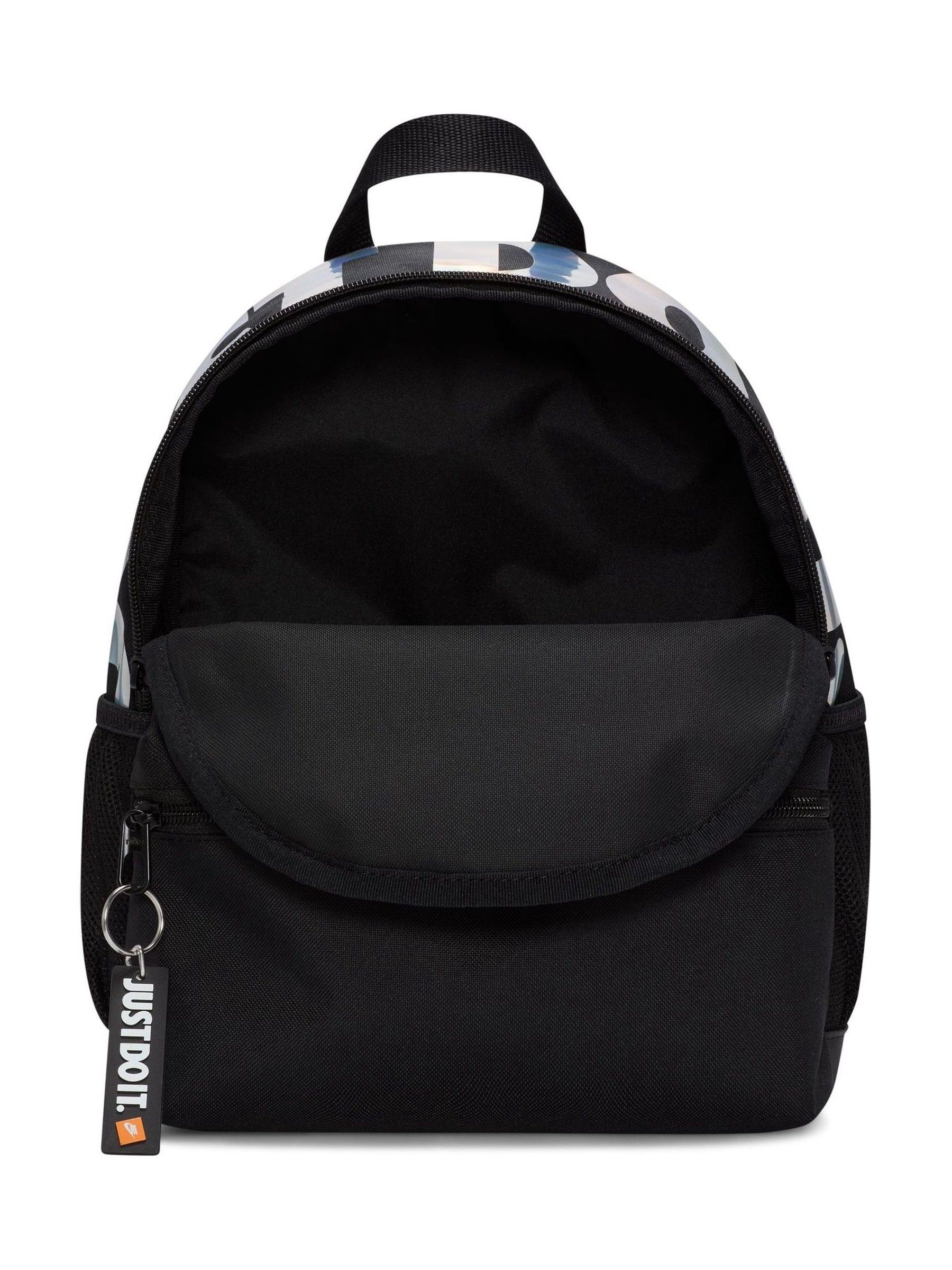 nike black boxy mini backpack size