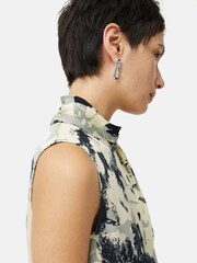 Jigsaw Floral Echo Sleeveless Top - Image 6 of 7