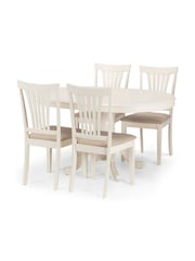 Julian Bowen Ivory Stanmore Chairs Set Of 2 - Image 4 of 4