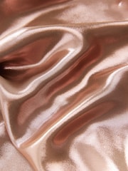 Rose Gold Rochelle Tie Back Slip Dress - Image 7 of 8