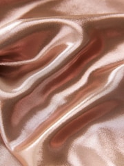 Rose Gold Rochelle Tie Back Slip Dress - Image 8 of 8