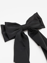 Jon Richard Black Satin Bow - Image 2 of 3