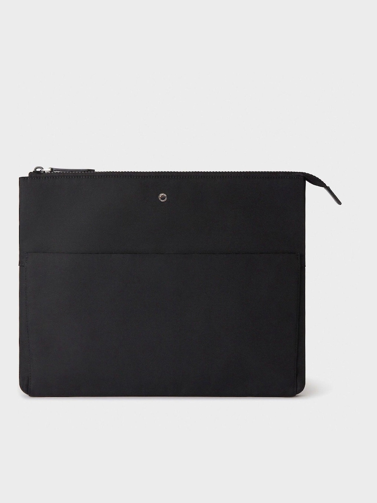 OSPREY LONDON The Business Class Nylon Tech Sleeve Black Wallet - Image 1 of 5