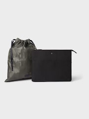 OSPREY LONDON The Business Class Nylon Tech Sleeve Black Wallet - Image 3 of 5