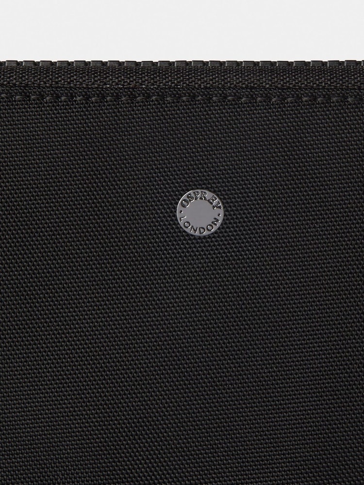 OSPREY LONDON The Business Class Nylon Tech Sleeve Black Wallet - Image 5 of 5