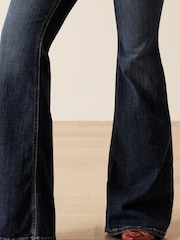 Ariat Dark Blue Perfect Rise Flare Florida Jeans - Image 5 of 6