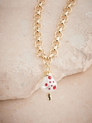 Cath Kidston Gold Tone Dog Necklace - Image 4 of 4